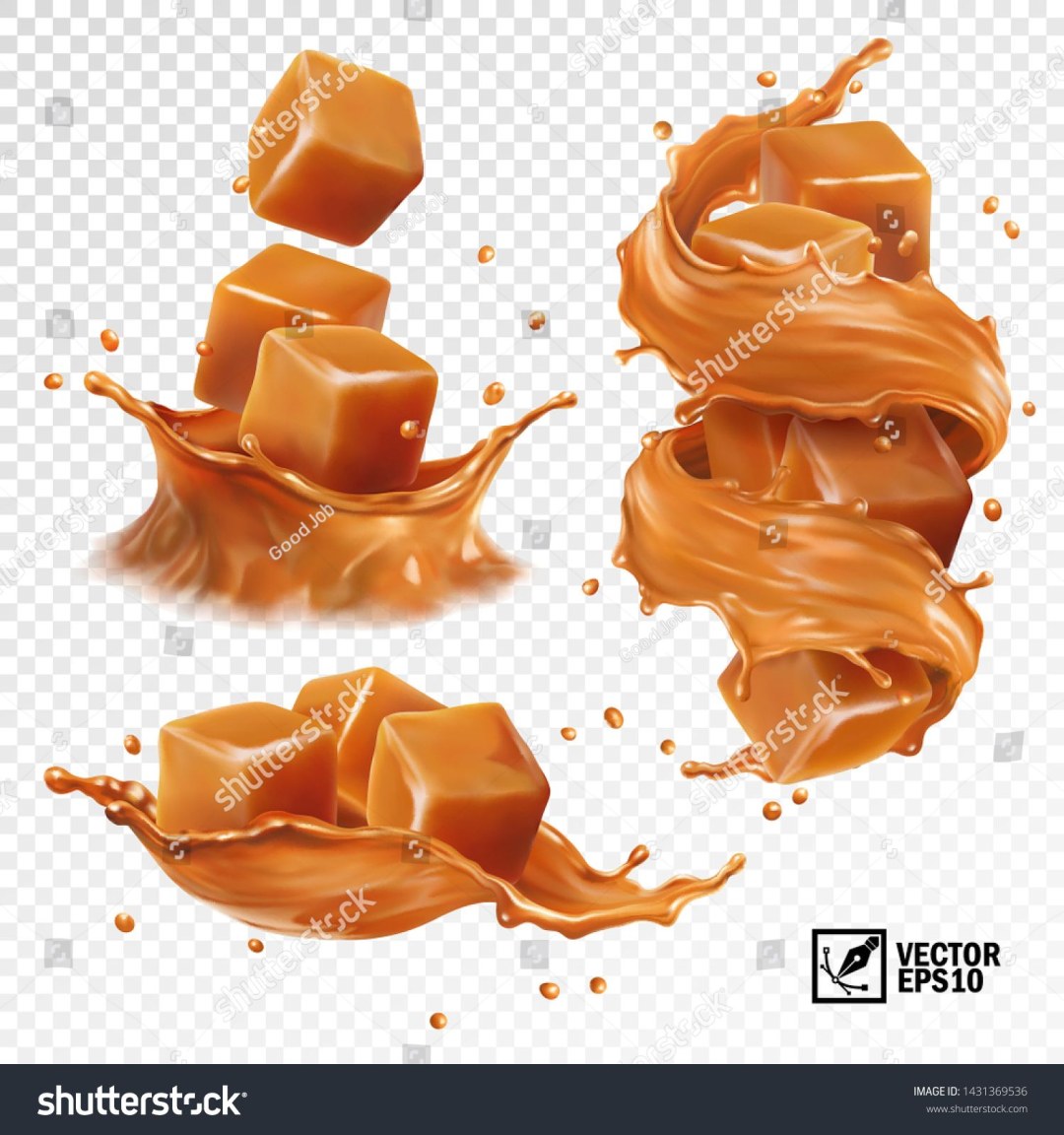 Helado con cobertura