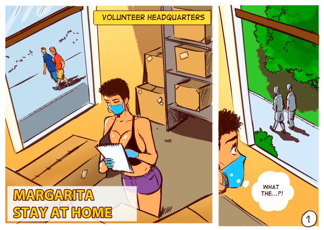 Sesión de fotos de Disarten Comics