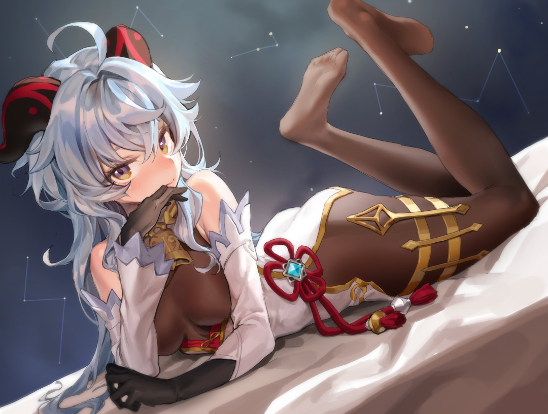 Gan Yu Genshin Impacto Arte