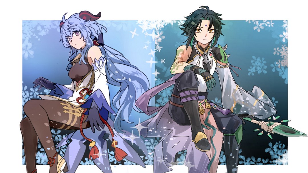 Impacto de Xiao y Gan Yu Genshin