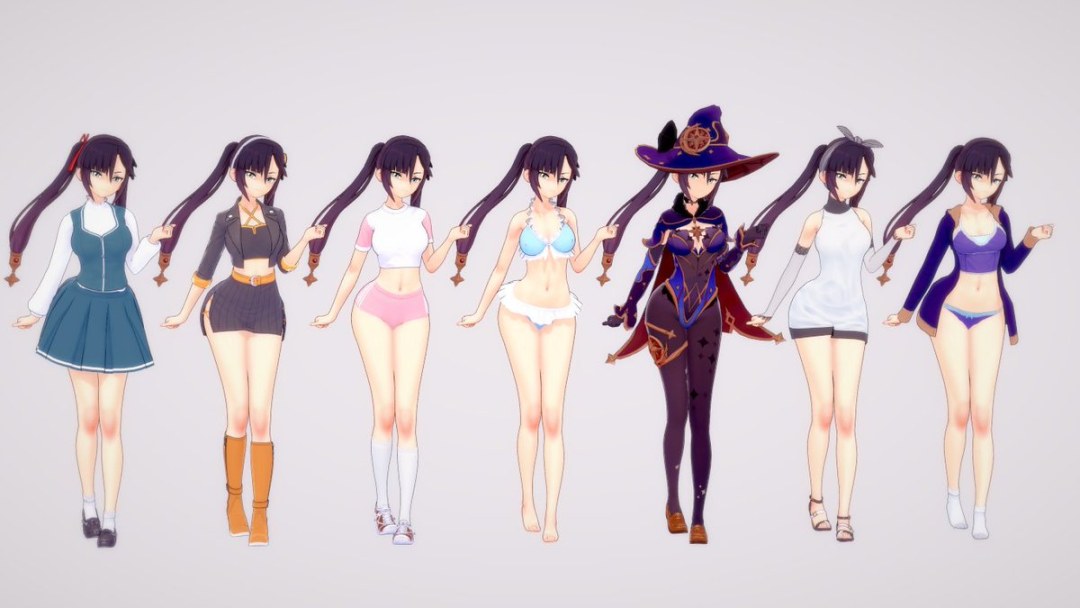 Hentai con los personajes Genshin
