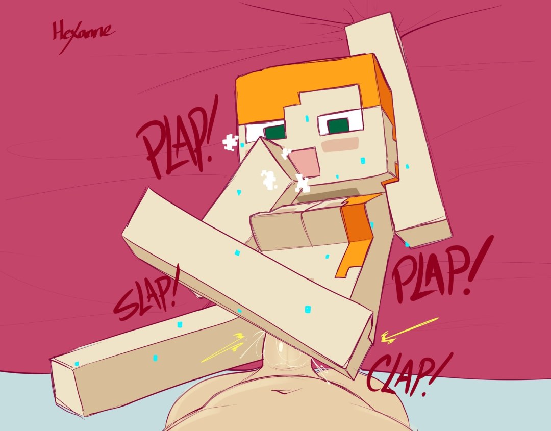 Hentai Steve y Alex Main