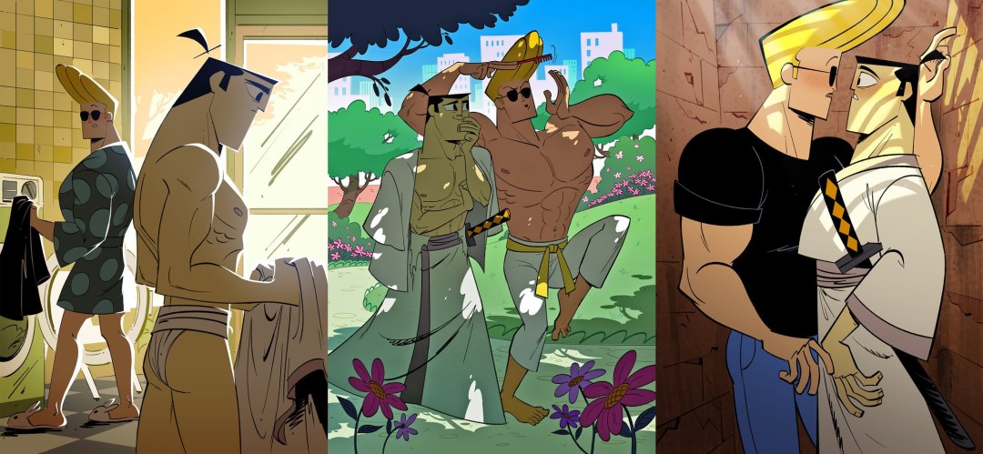 Dos bros se enfrían en una bañera de hidromasaje