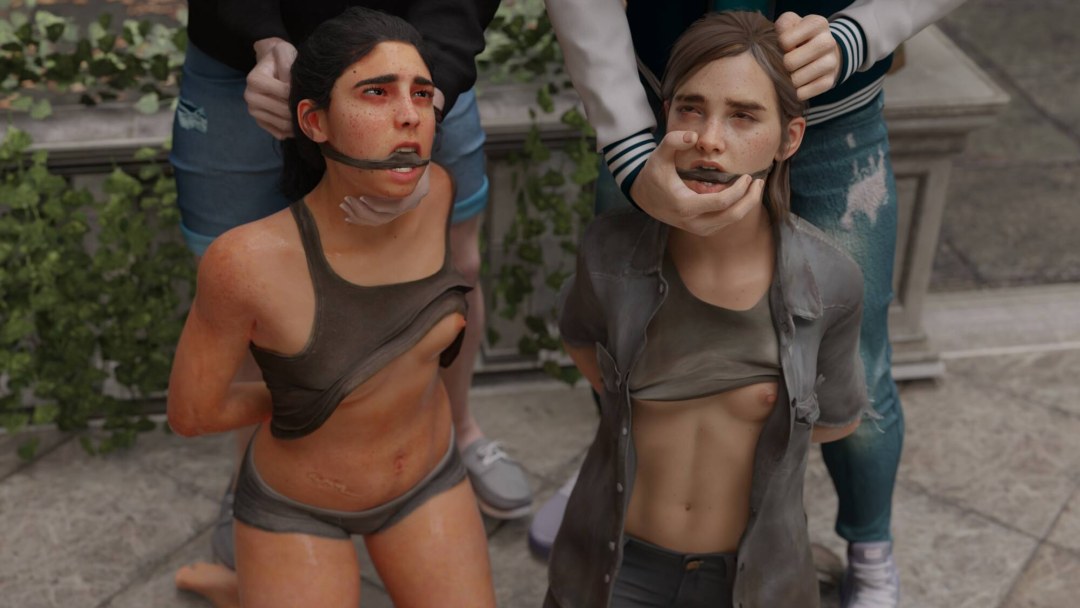 Ellie y Dina el último de nosotros 3d Hentai