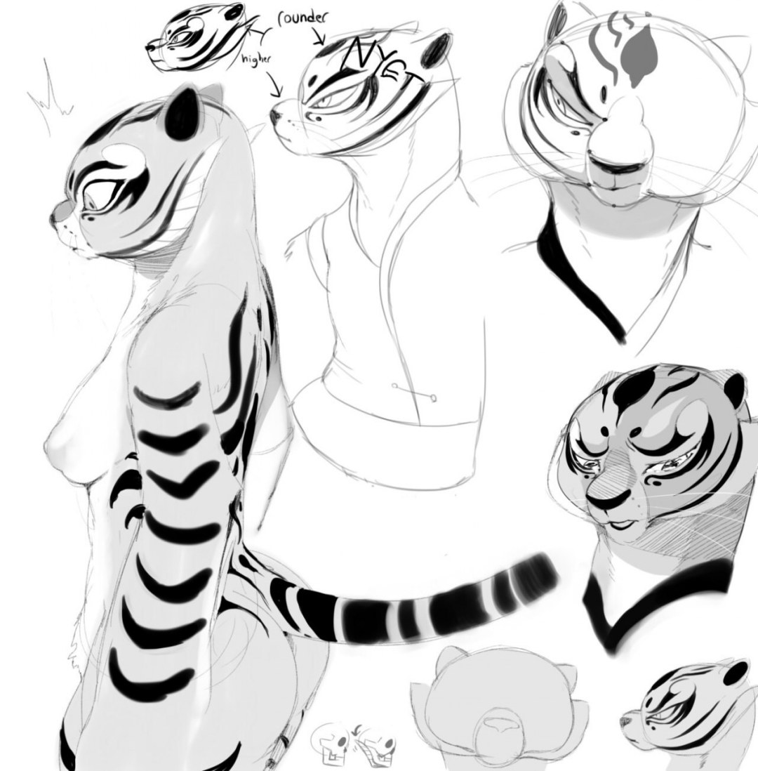 Kung Fu Panda Tigress 34