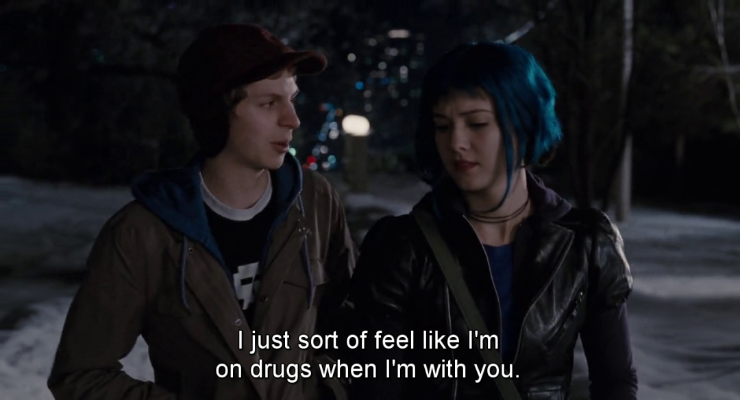 Scott Pilgrim Ramon Blue Hair