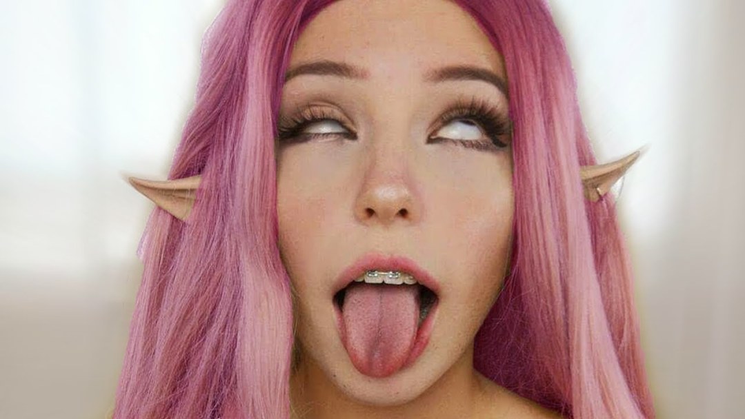 Marsha May antes de la operación