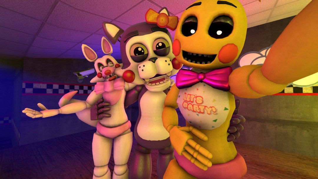 Chika desnuda de FNAF