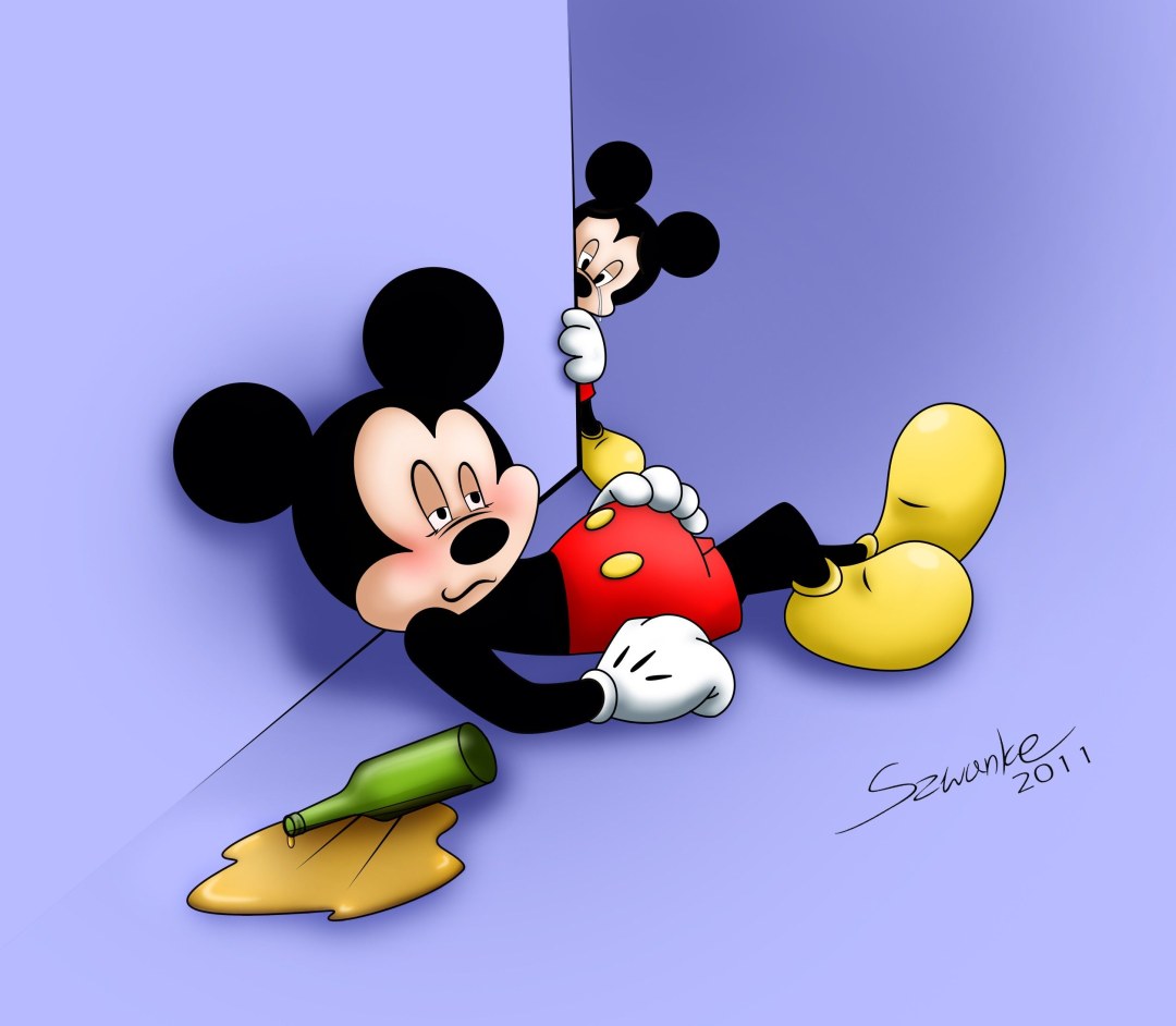 Ian Gallager y Mickey Milkovich Art