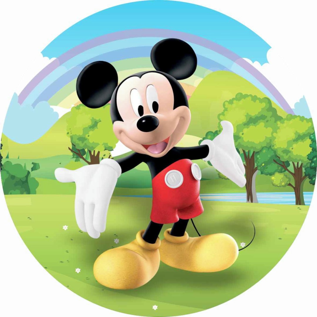 Mickey Mouse con un miembro