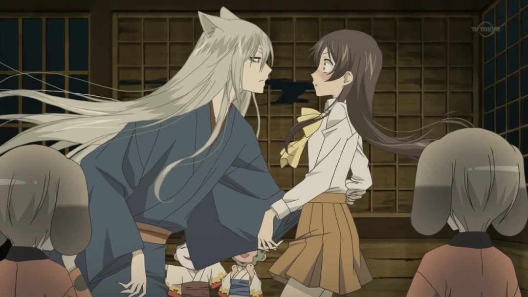 Nanami y pequeño tomoe