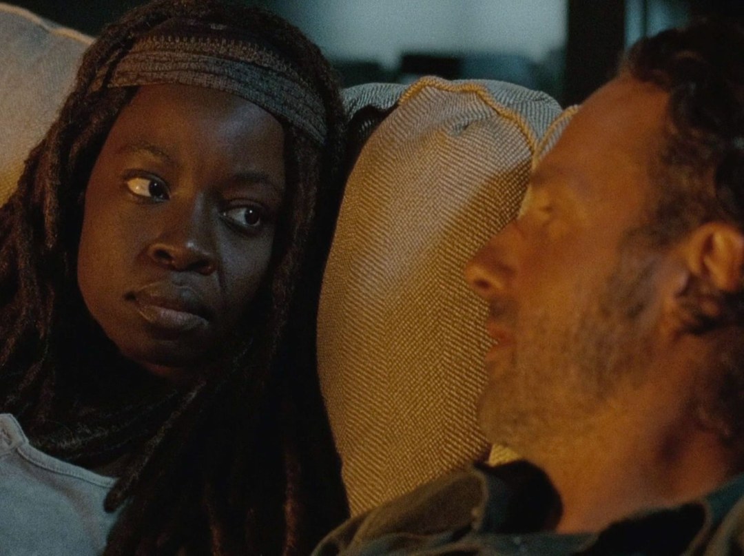 Mishon y Andrea de The Walking Dead