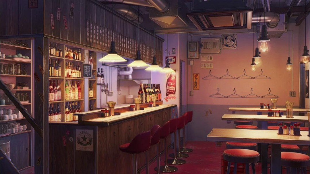 Café de dibujos animados