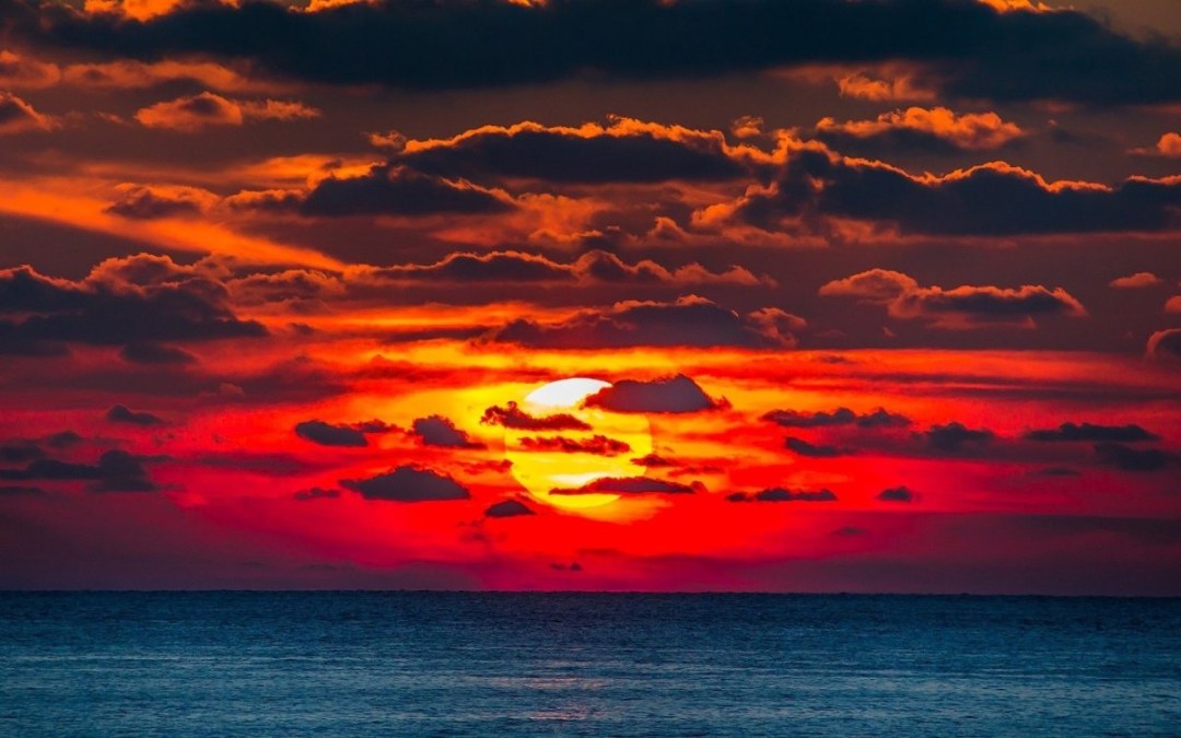 Sol gráfico con rayos