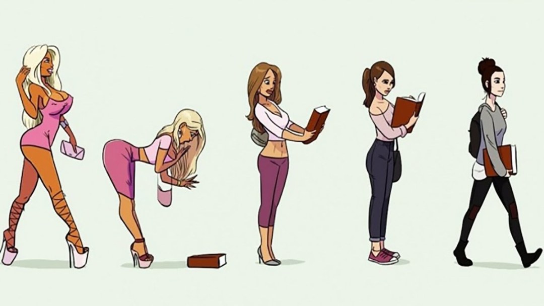 Colegialas japonesas en el vestuario