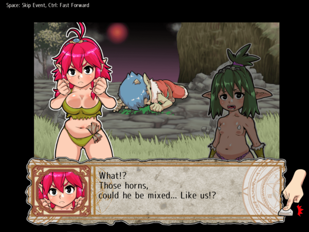Juego hentai a semejanza de Goblin Walker