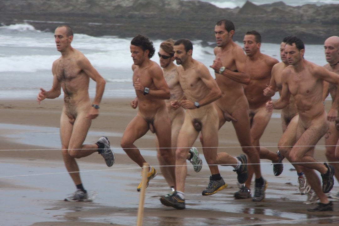 Debauchery en una playa pública