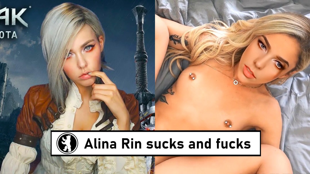 Pechos desnudos Alina Rin