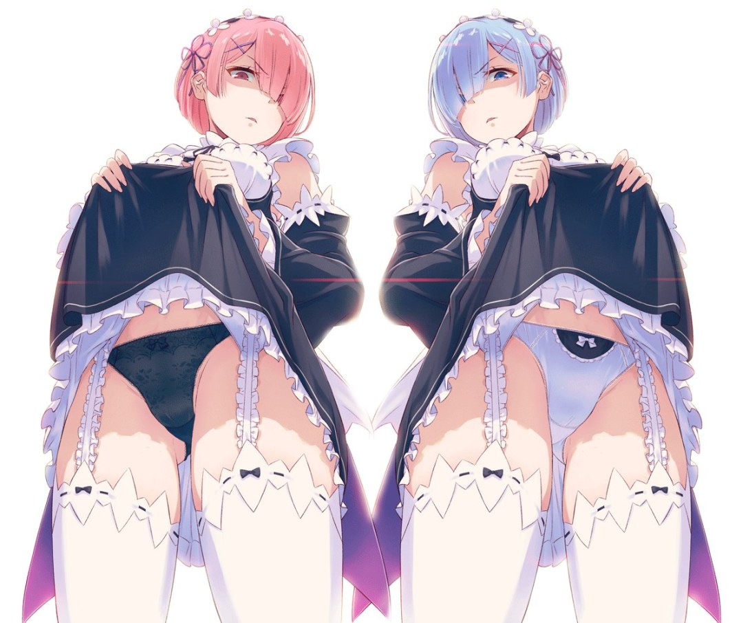 Re cero rem hentai bragas