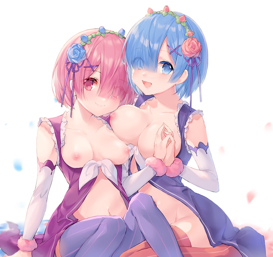 Ram Ram y Emilia Yuri Hentai