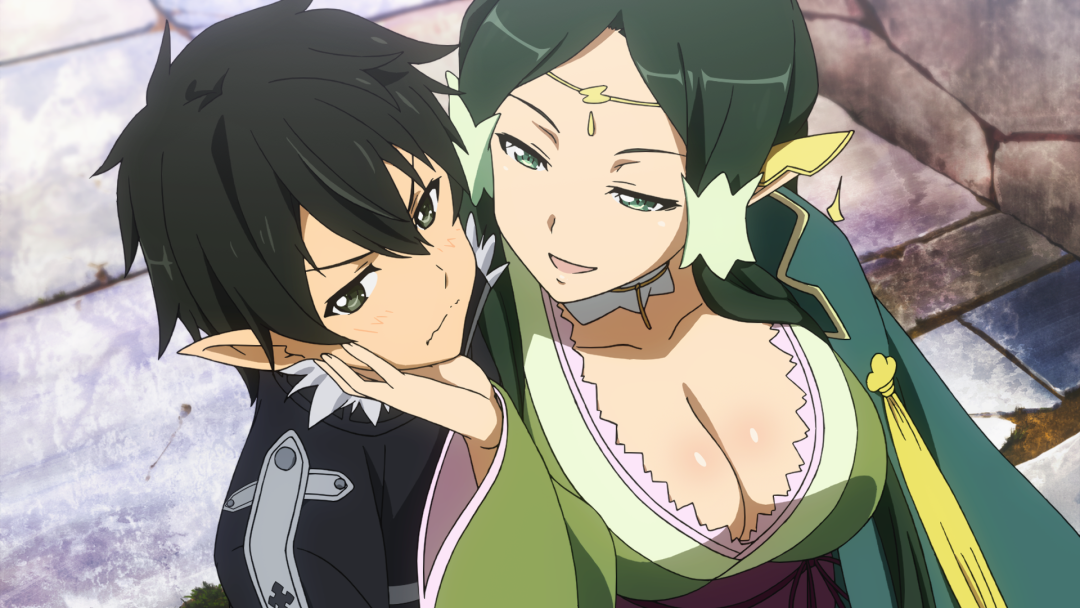 Kirito y Asuna y Alice