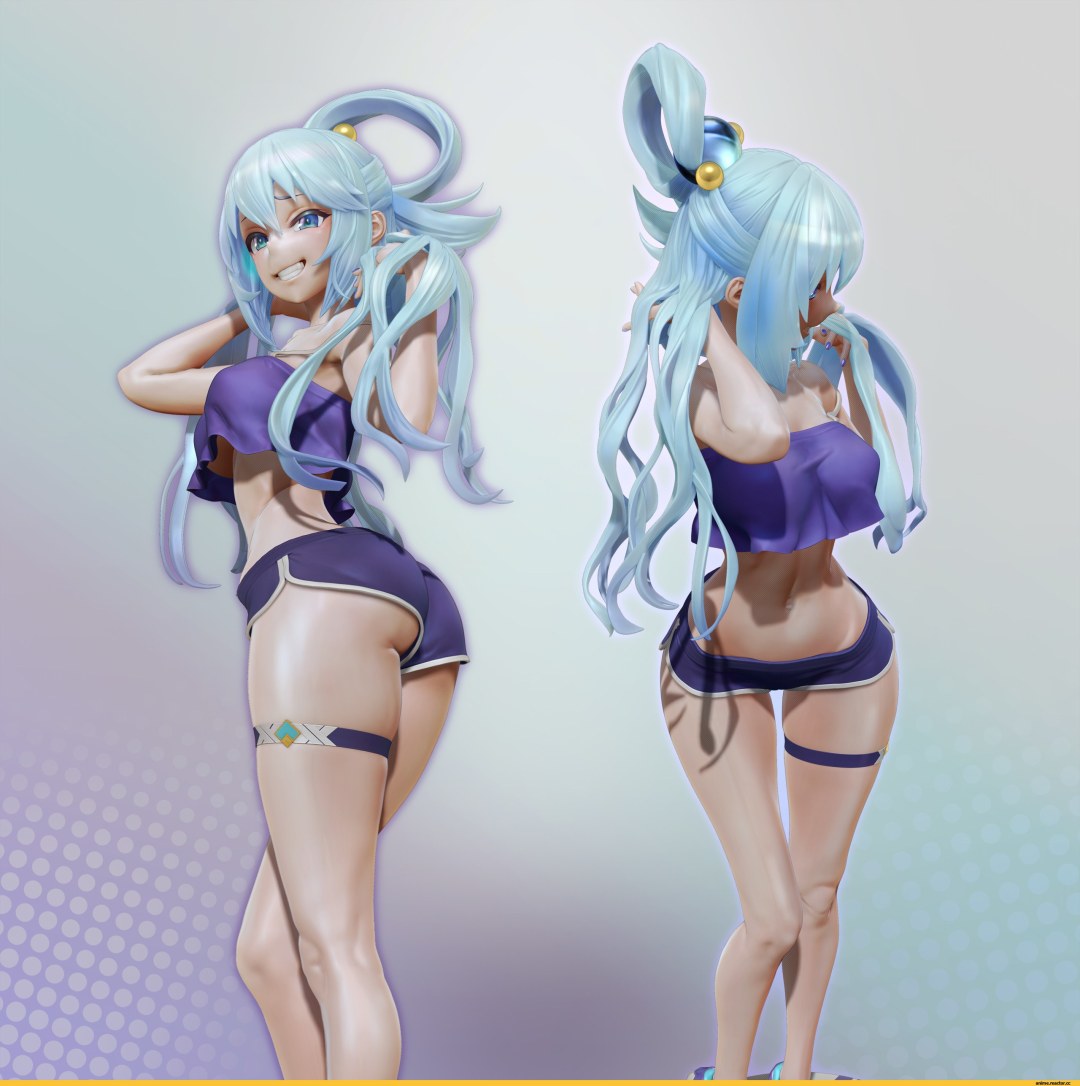 Aqua konosuba gran culo