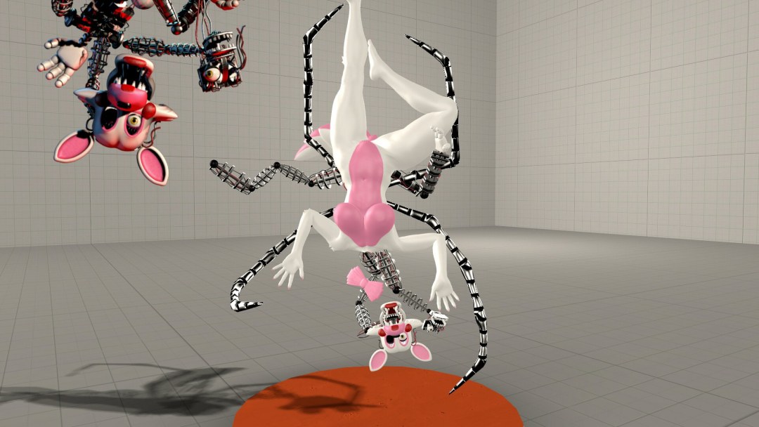FNAF 2 mangle en el corredor