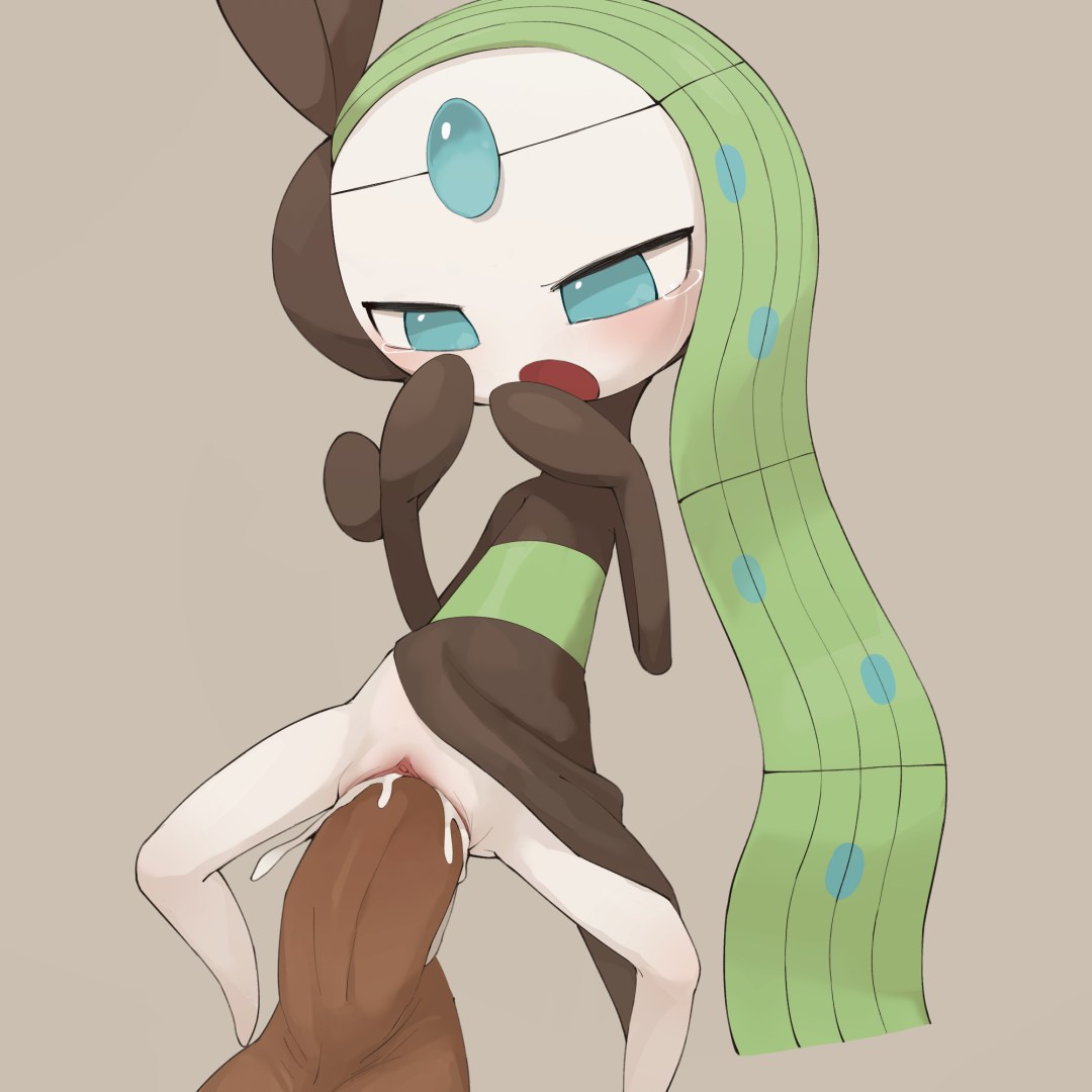 Meloetta legendario Pokemon Hentai