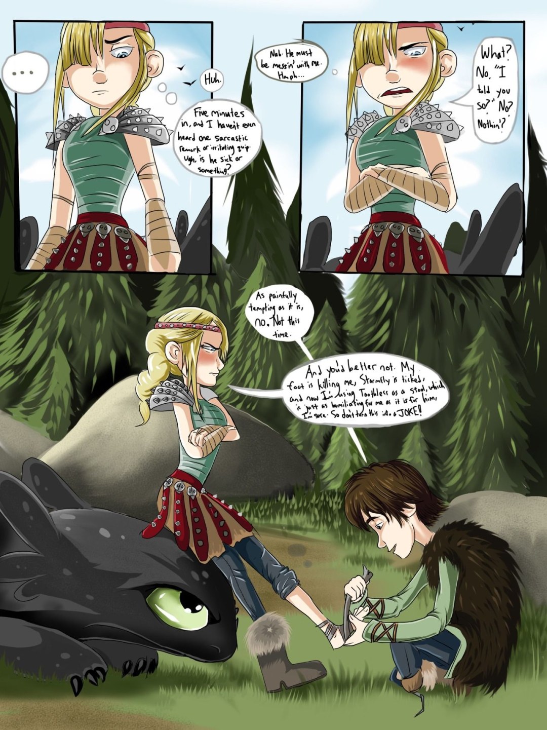 Dragón astrid furia