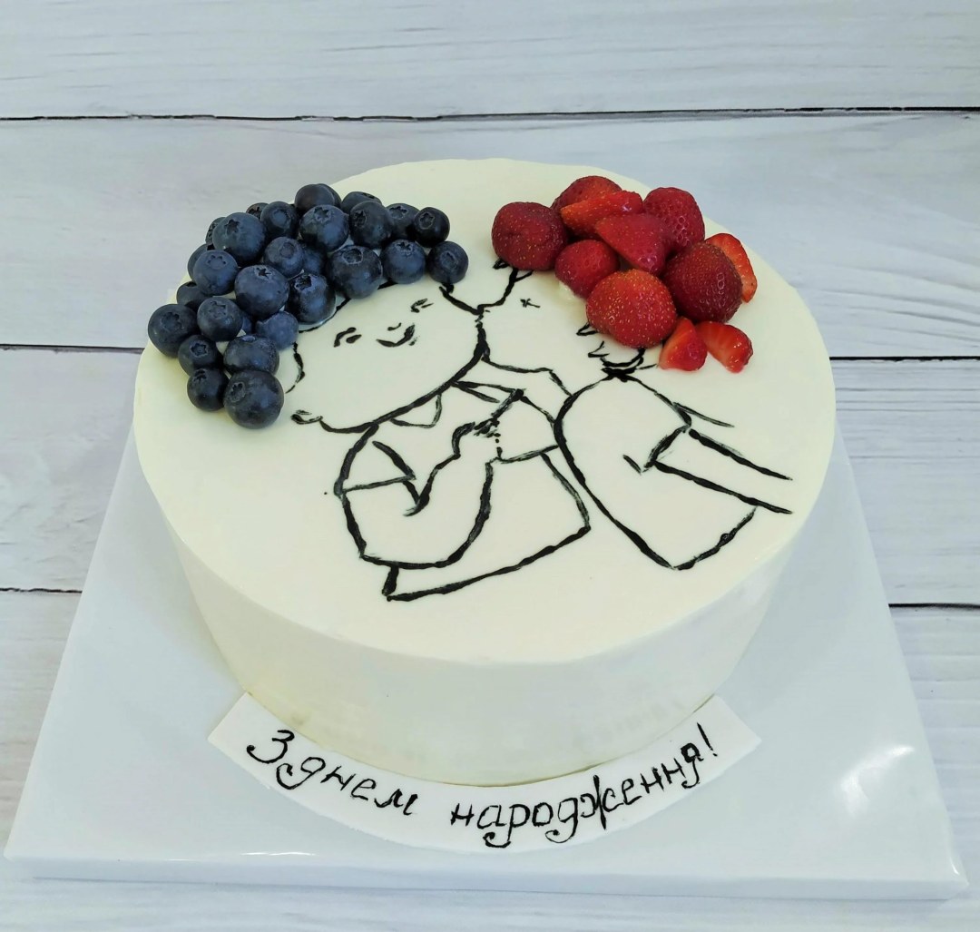 Decoración de pasteles para marido
