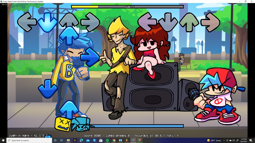 FNF Bob y Bosip Ash