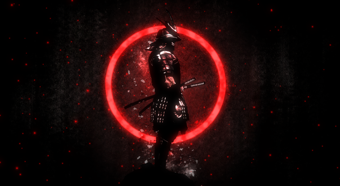 Samurai en el escritorio