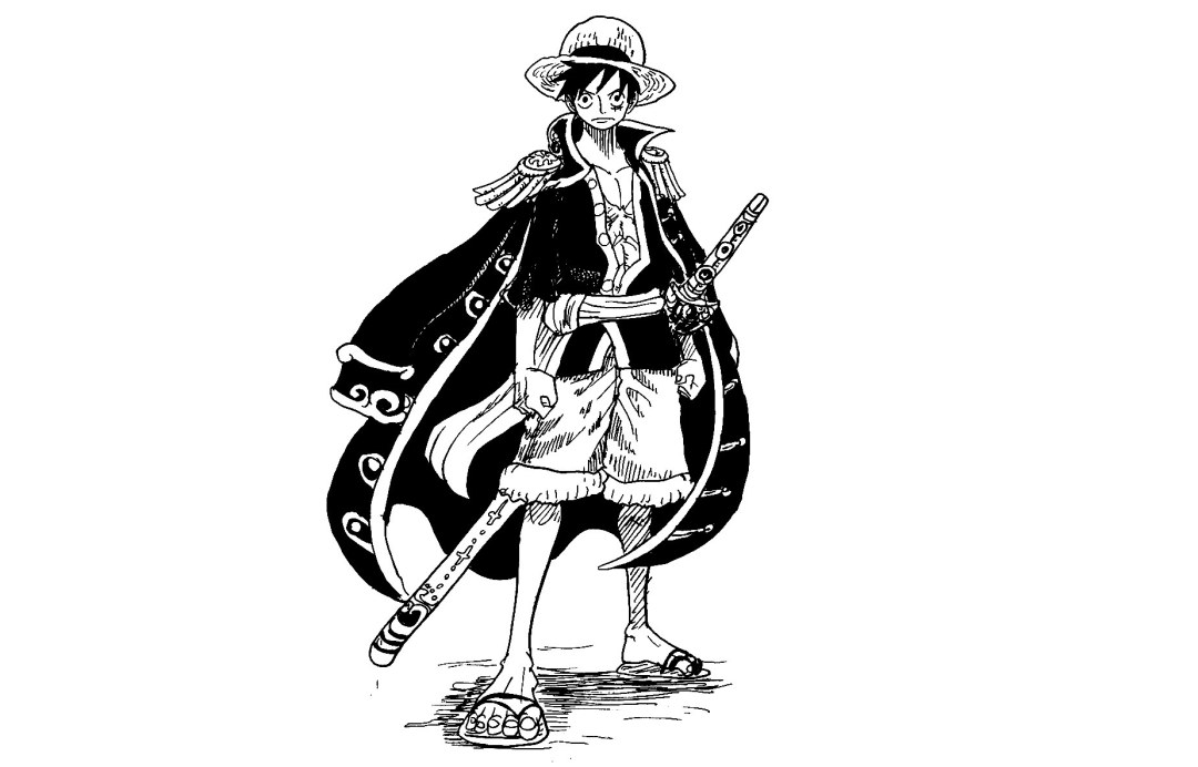 Luffy en pleno crecimiento de Vano