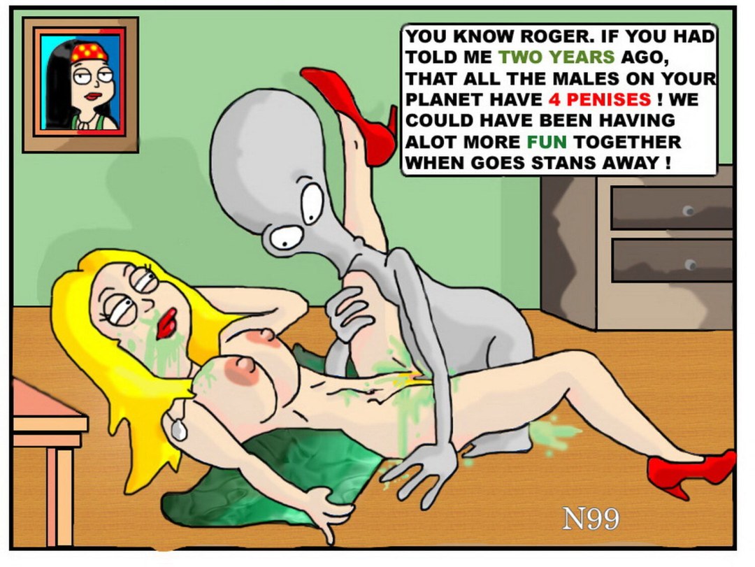 Papá estadounidense Roger Hentai