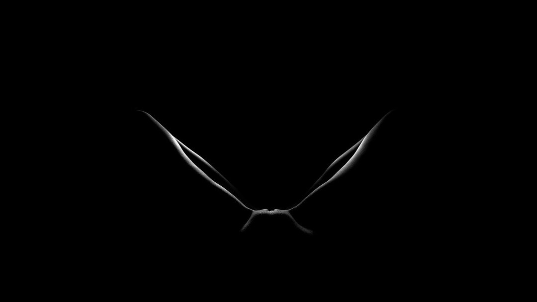 Papel tapiz negro