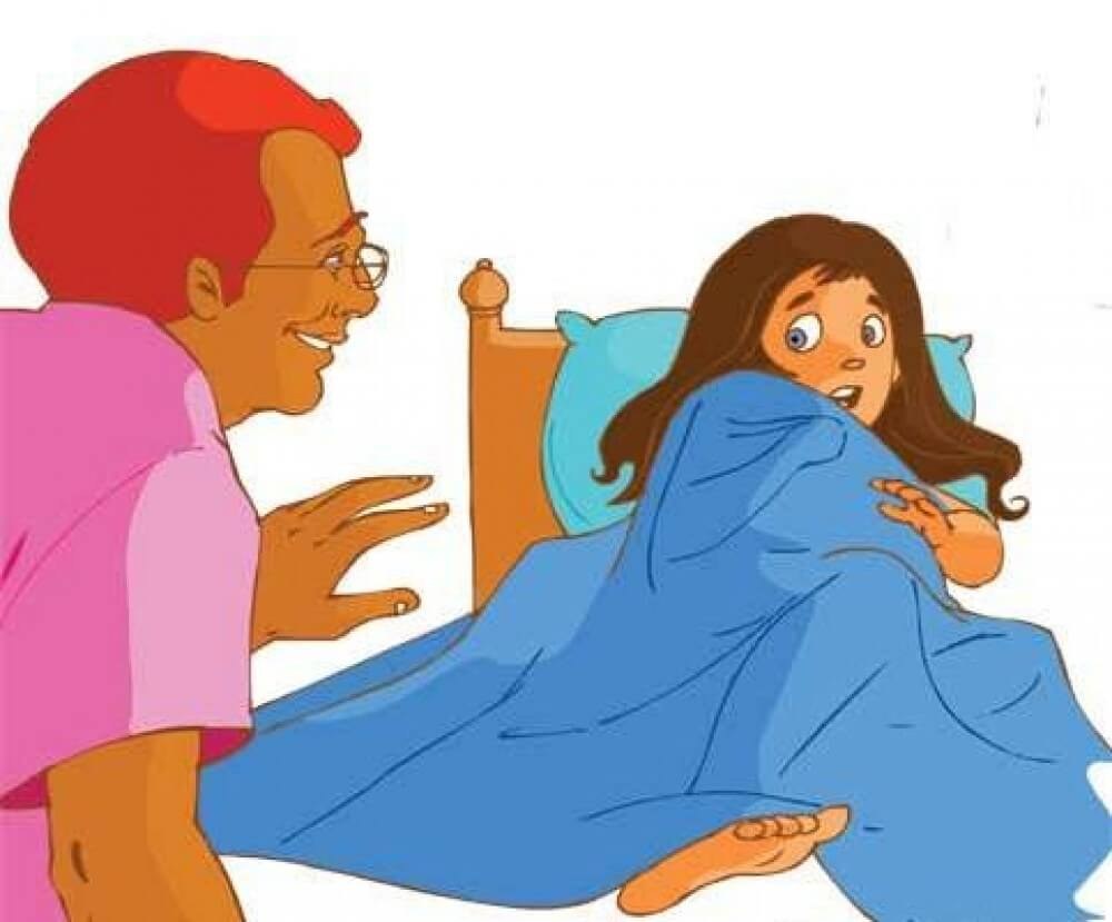 Dibujos de padre e hija incesto