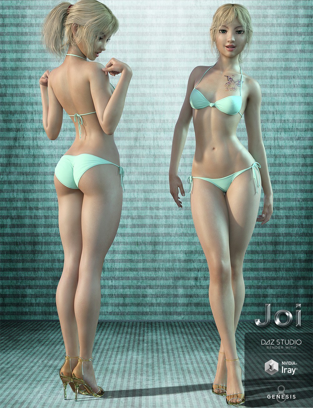 Modelo Daz Studio Genesis 8