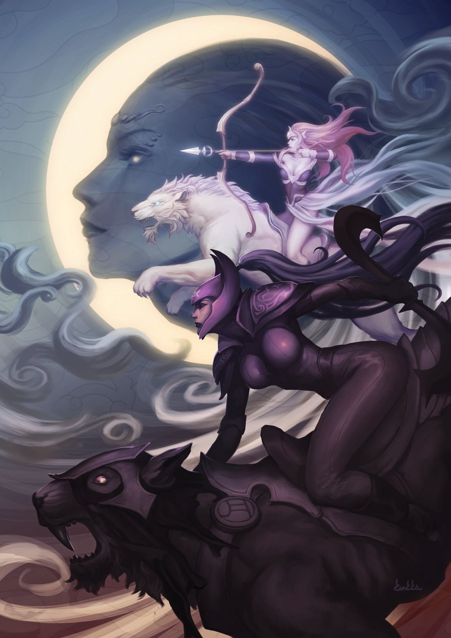 Dota 2 Moon y Mirana