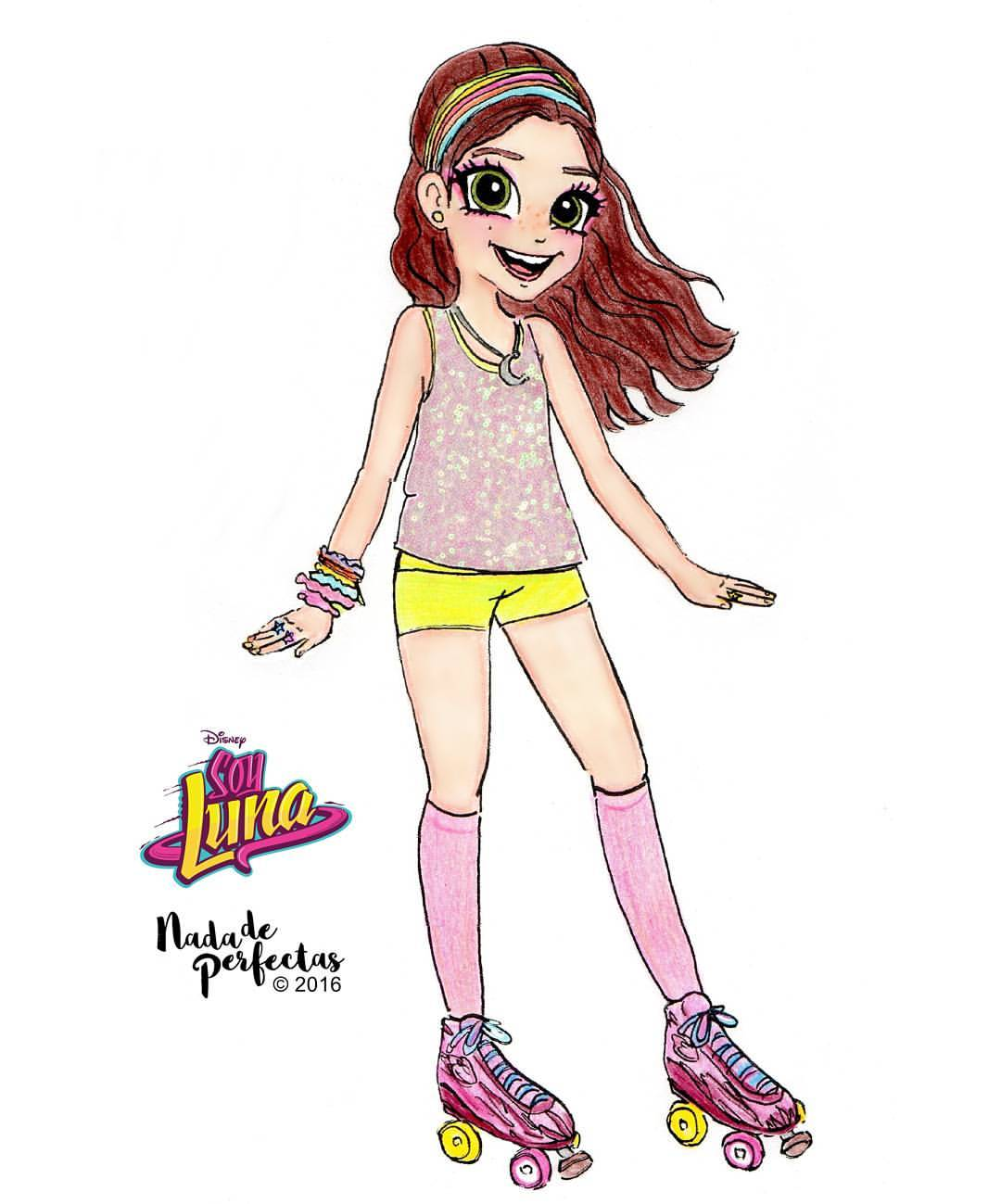 Soy una luna para dibujar