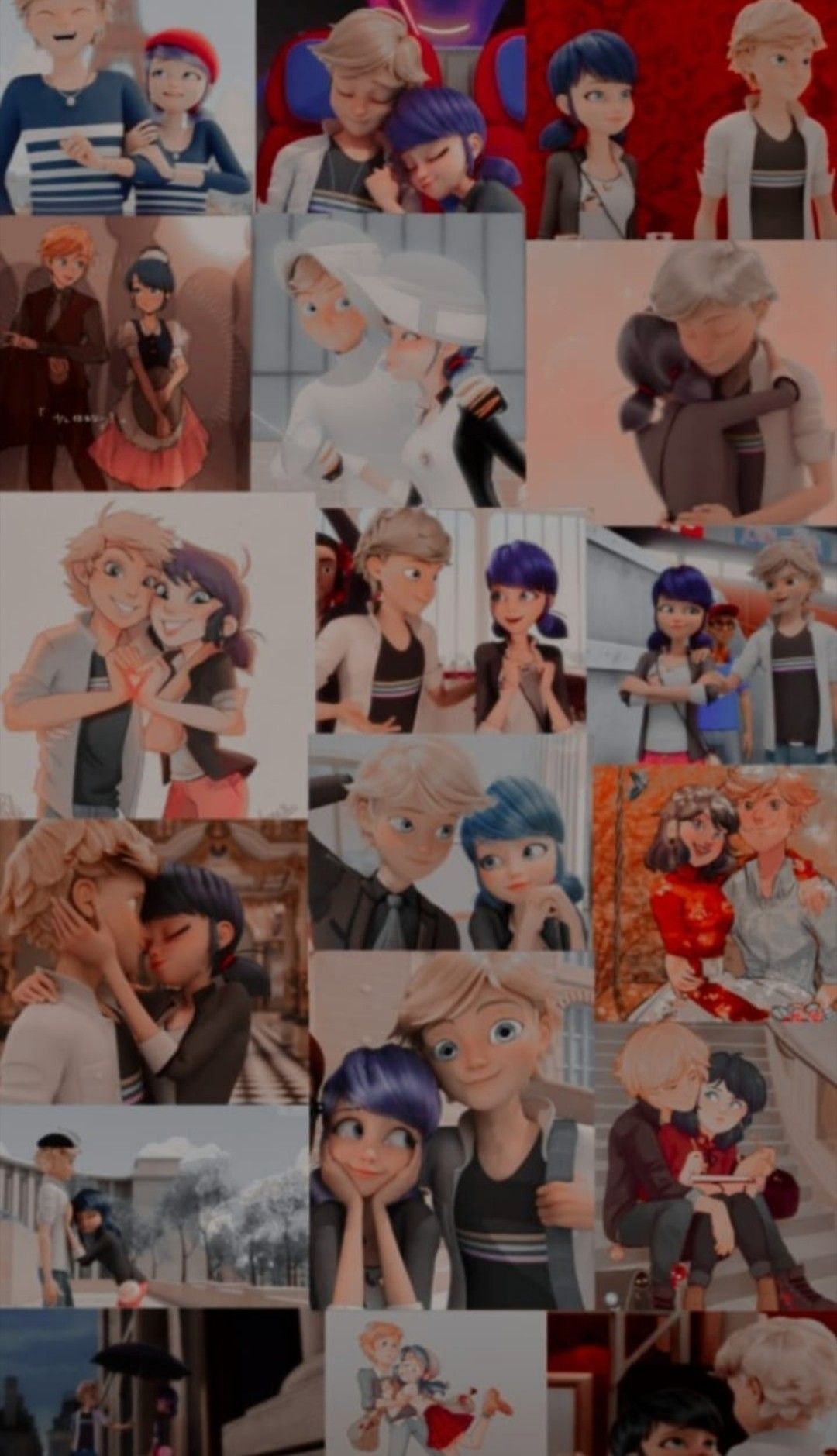 Marinette Luca y Adrian 18