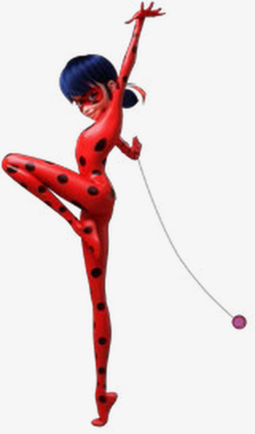 Lady Bug y Super Cat Lady Bug a plena altura