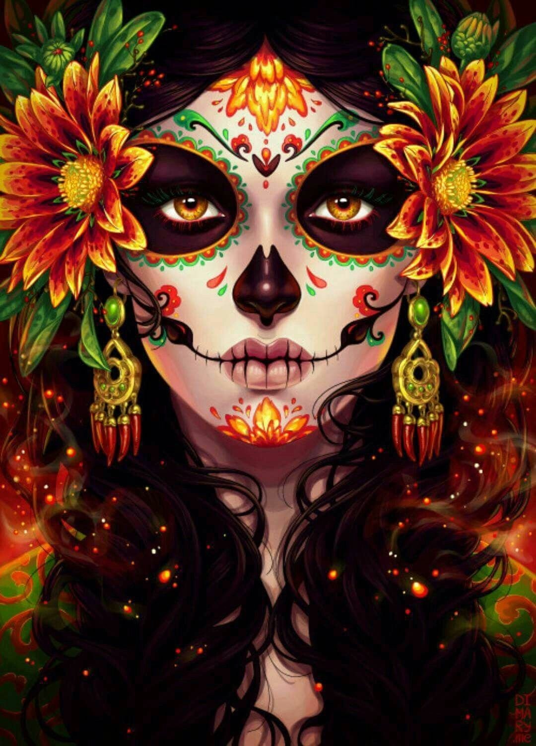 Diosa mexicana Santa Muerte
