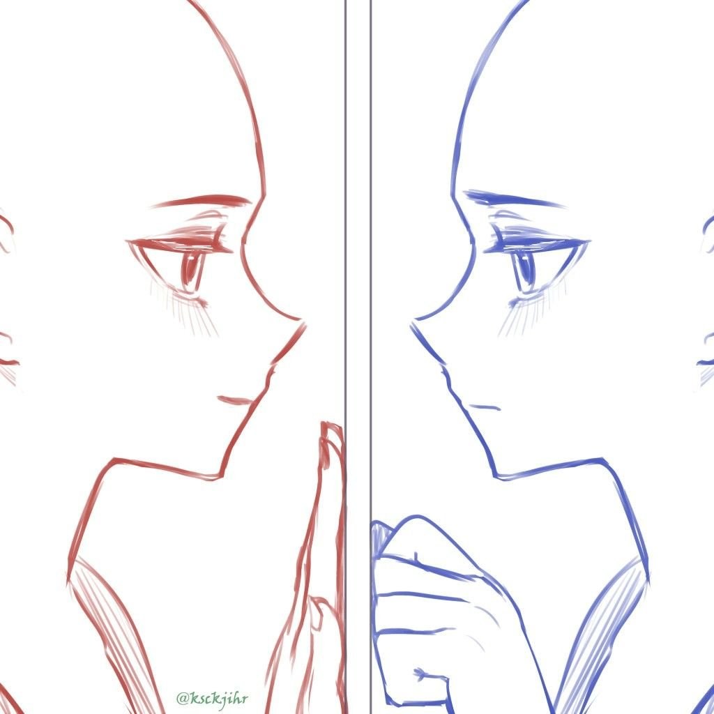 Pose de arte para el dibujo