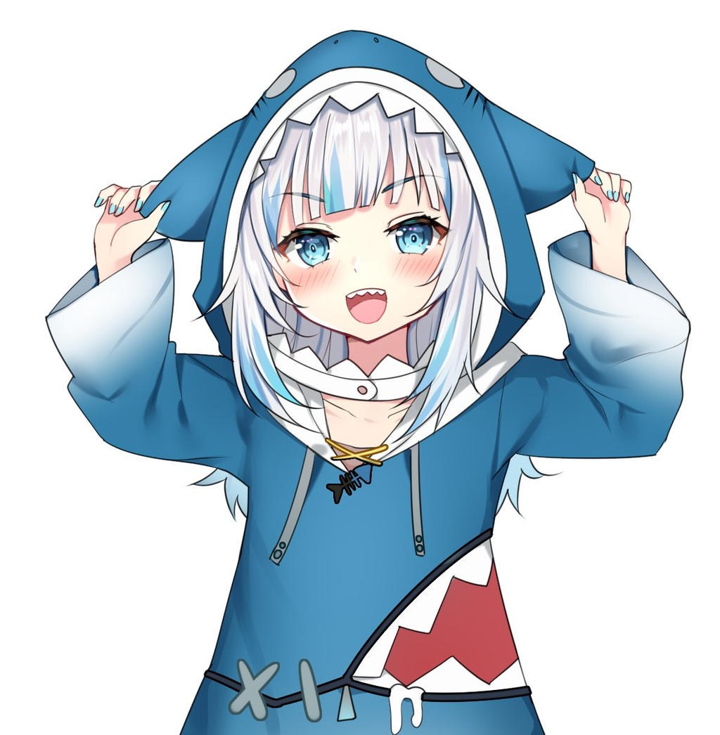 Hololive gawr gura arte