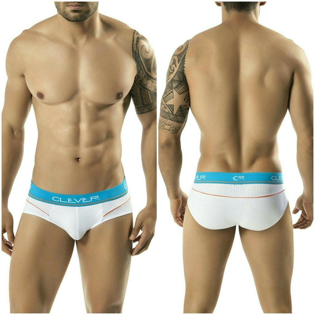 Bragas masculinas en la cuadrícula miembro transparente