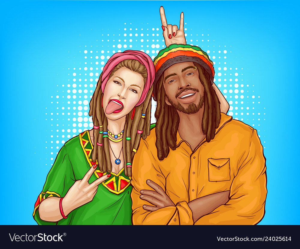 Plastafari niña y chico