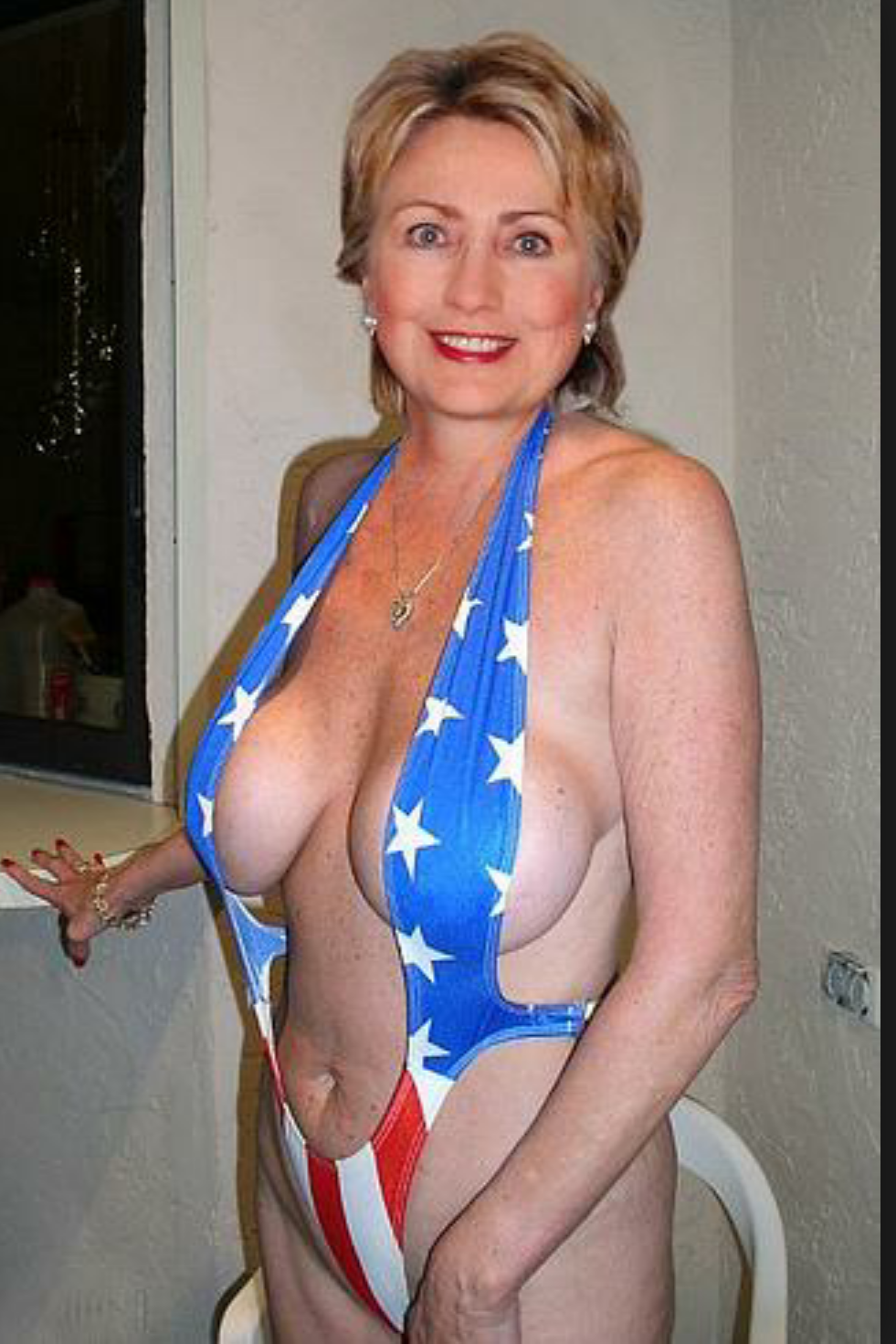 Caras porno de Hillary Clinton