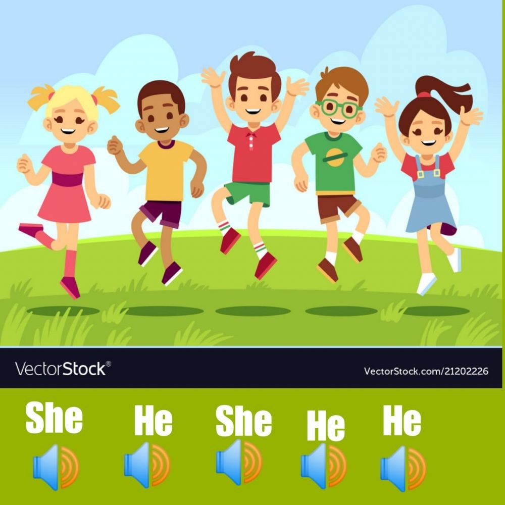 Caras divertidas de niños
