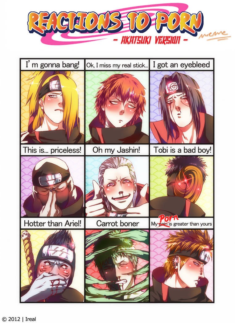 Reacción de Otsuki a Naruto