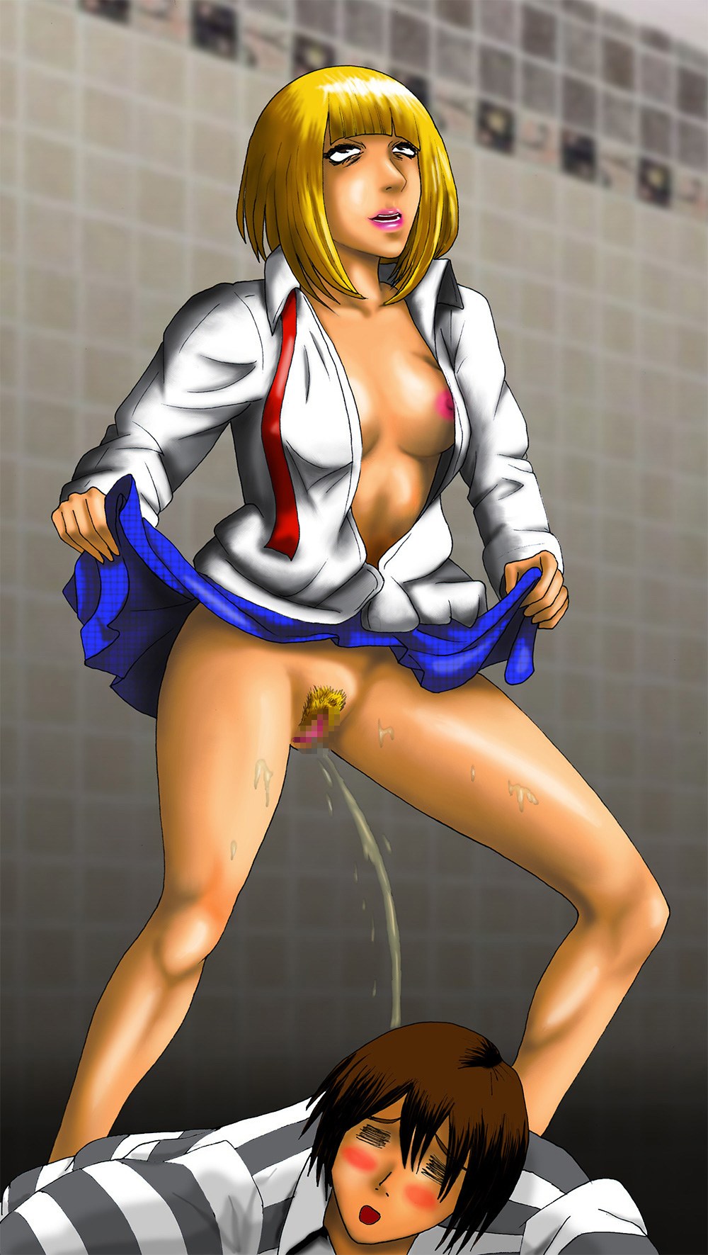 Prisión escolar Meiko hentai bdsm